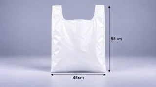 نایلکس دسته رکابی 55 * 45 (خام)